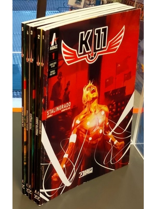 K 11 - Audace - Serie completa 1/5 - Sergio Bonelli Editore