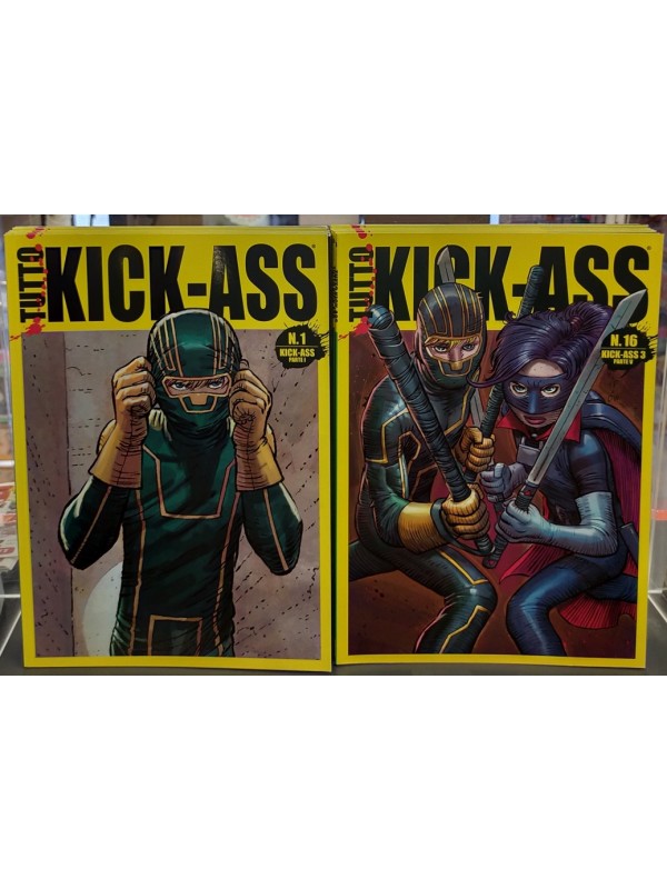 Tutto Kick-Ass - Serie Completa 1/16 - Panini Comics / TuttoSport