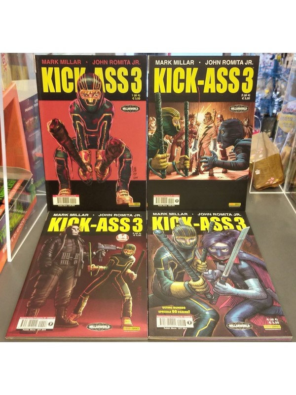 Kick-Ass 3 - Panini Comics Presenta - Serie completa 1/4