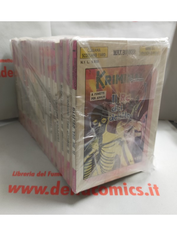 Kriminal Collana Scotland Yard - Serie del Venticinquesimo - Serie completa 1/36