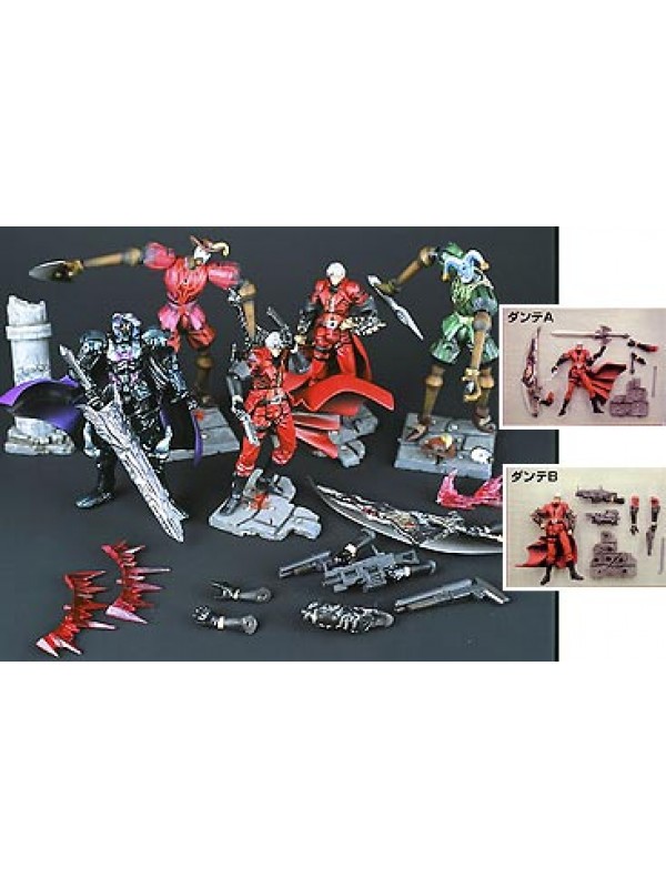 Devil May Cry - K-T Figure Collection - Kaiyodo - Set di 5 Gashapon
