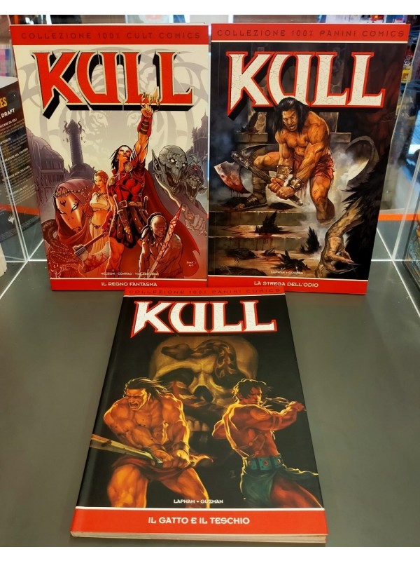 Kull - Collezione 100% Cult Comics - Serie Completa 1/3 - Panini Comics