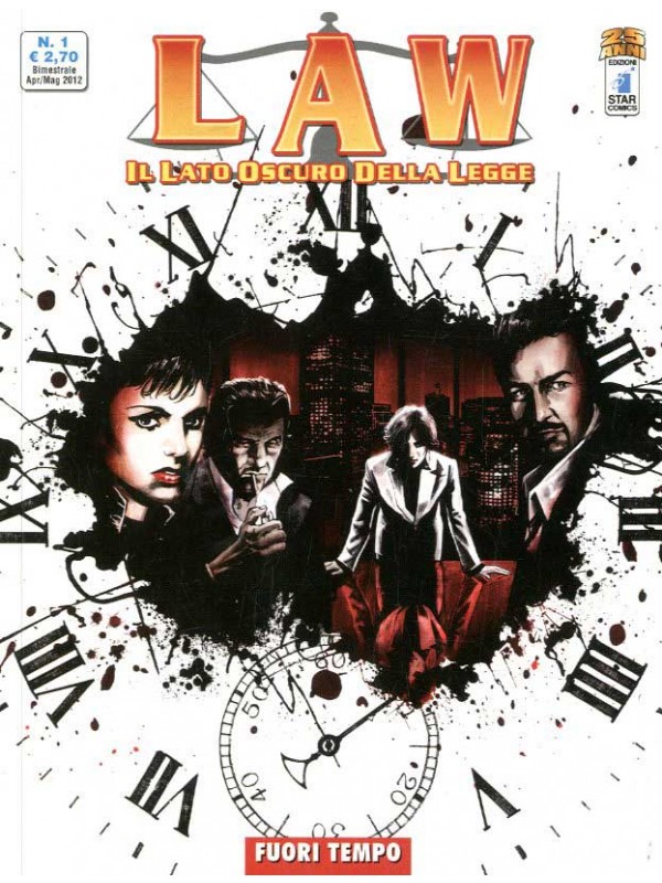 LAW - Il Lato Oscuro della Legge - Star Comics - Serie completa 1/6