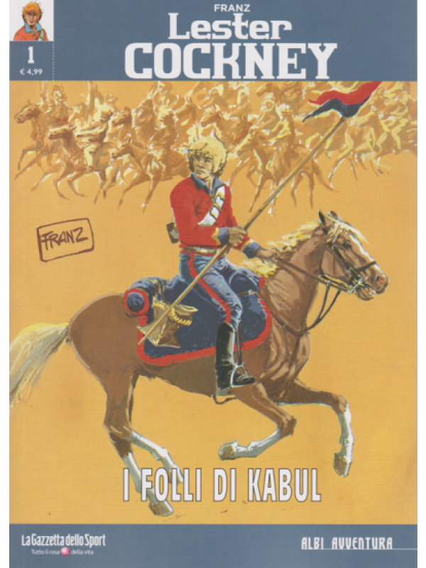 Lester Cockney - Albi Avventura - I Fumetti de La Gazzetta dello Sport - Serie completa 1/7