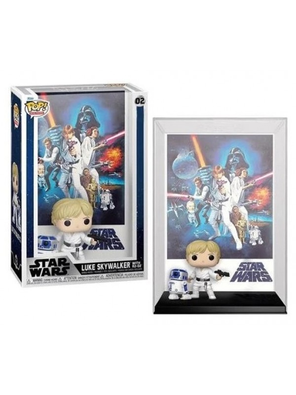 Luke Skywalker with R2-D2 - Star Wars - Bobble-Heads Figure - Funko - Pop! Movie Posters 02