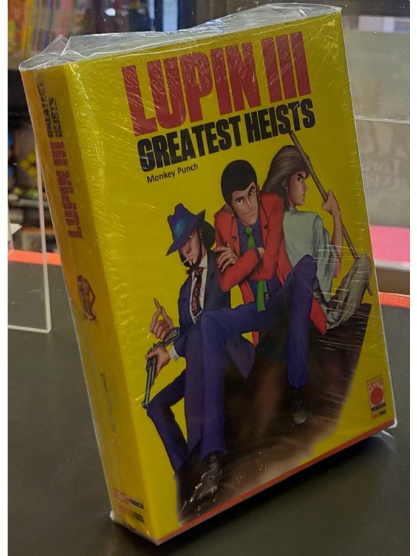 Lupin III Greatest Heists con sovraccoperta - Serie Completa 1/2 - Planet Manga