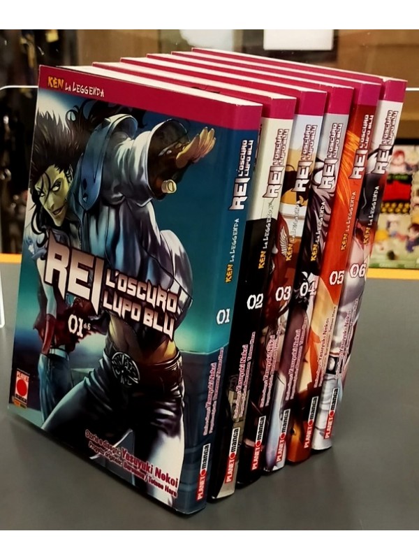 Rei L'Oscuro Lupo Blu - Ken La Leggenda - Serie completa 1/6 - Planet Manga