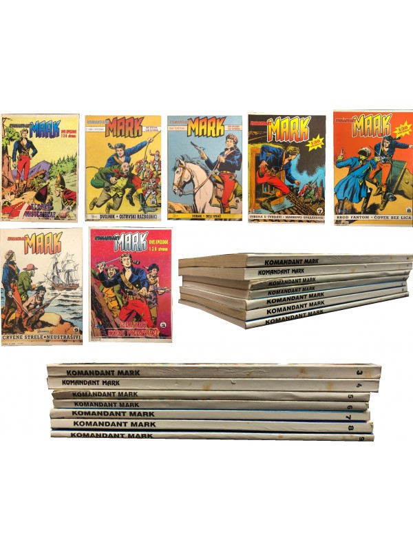 Komandant Mark Serie 3/9 - ExJugoslavia 1996  - HComics 