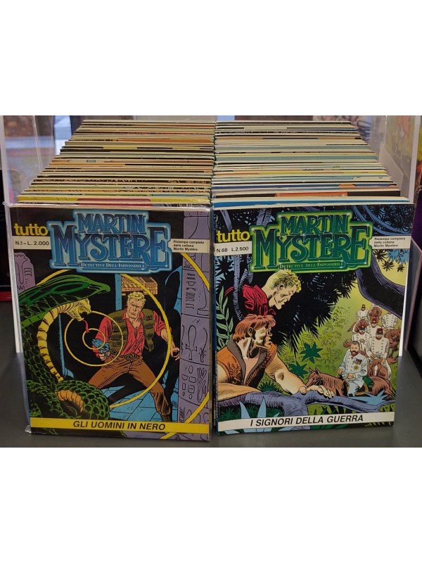 Tutto Martin Mystere - Sergio Bonelli Editore - Sequenza in blocco 1/68