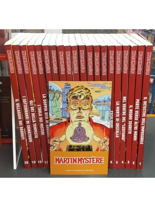 Martin Mystere - Collezione Storica a Colori - I Fumetti di Repubblica - L'Espresso - Serie completa 1/20