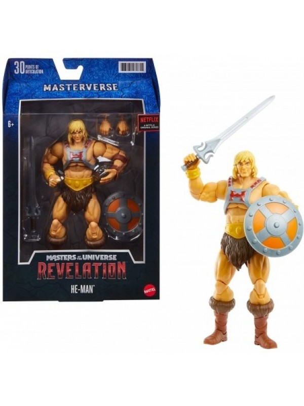 He-Man - Masters of The Universe Revelation - Masterverse - Action Figure 18 cm - Mattel