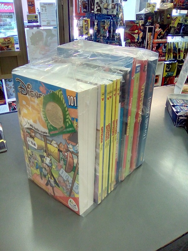 Topolino 12 Medaglie - Olimpiadi Rio 2016 - Disney - Serie completa con raccoglitore e 12 fumetti blisterati 