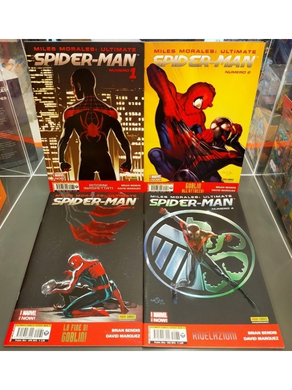 Miles Morales: Ultimate Spider-Man (Ultimate Comics: Spider-Man) 2014 - Sequenza in blocco 1/4 - Panini Comics