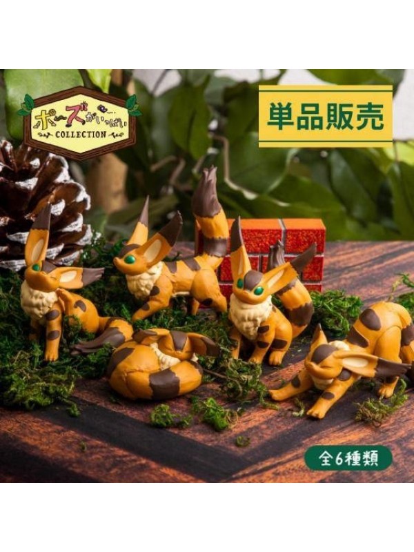 Fox Squirrel - Castle in the Sky (Laputa) - Nausicaa - Collection N. 9 - Display completo di 6 Figure - Studio Ghibli / Benelic