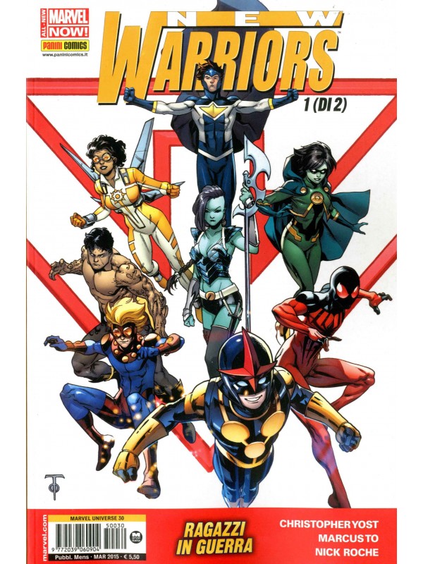New Warriors - Marvel Universe - Panini Comics - Serie Completa 1/2
