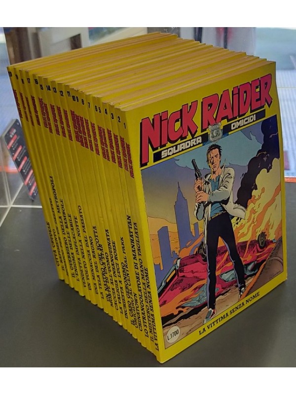 Nick Raider - Sergio Bonelli - Sequenza in blocco 1/20