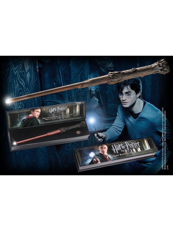 Harry Potter's Wand With Illuminating Tip - The Noble Collection