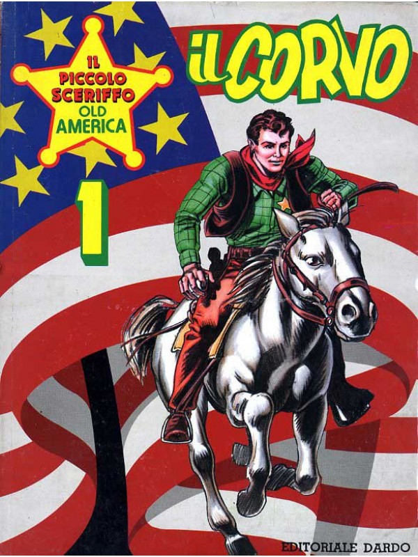 Il Piccolo Sceriffo - Old America - Editoriale Dardo - Sequenza in blocco 1/15