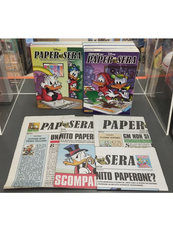 Papersera - Sequenza in blocco 1/11 + 4 allegati - Panini Disney