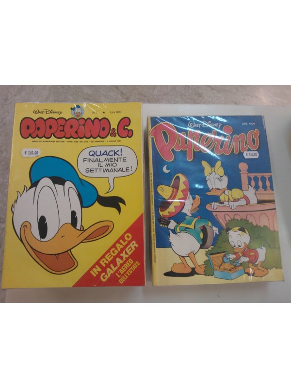 PAPERINO & C. - Originali 1 / 100 in blocco - Prima edizione 1981