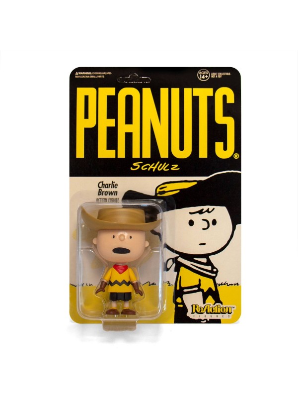 Charlie Brown (Cowboy) - Peanuts - ReAction Figures - Super 7