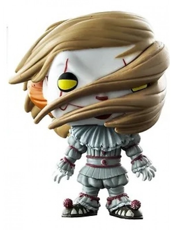 Pennywise with Wig - IT - Vinyl Figure - Funko Pop! Movies 474 Exclusive