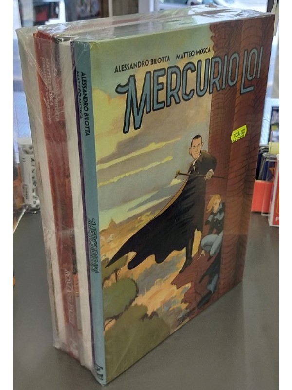 Mercurio Loi - Sergio Bonelli Editore - Pack 4 Volumi cartonati + 2 stampe