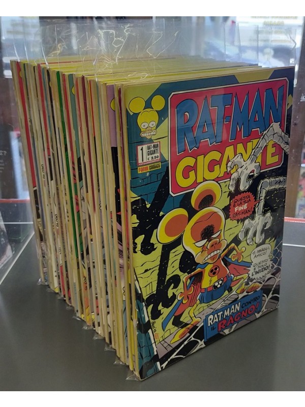 Rat-Man Gigante - Sequenza in blocco 1/40 - Panini Comics (Portachiavi di Rat-man della Infinite Statue in omaggio)