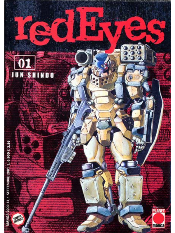 Red Eyes (Manga 2000) - Sequenza in blocco 1/9 - Planet Manga