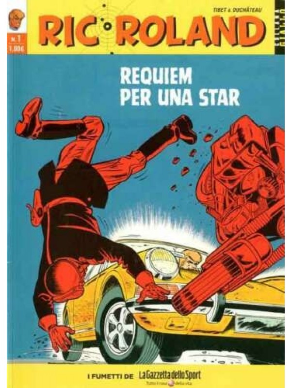 Ric Roland - Collana Giallo - La Gazzetta dello Sport - Serie completa 1/49