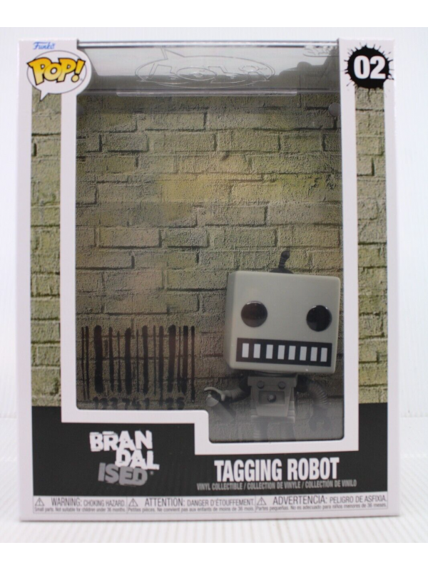 Tagging Robot Brandalised Debate - Bansky - Funko Pop! 02