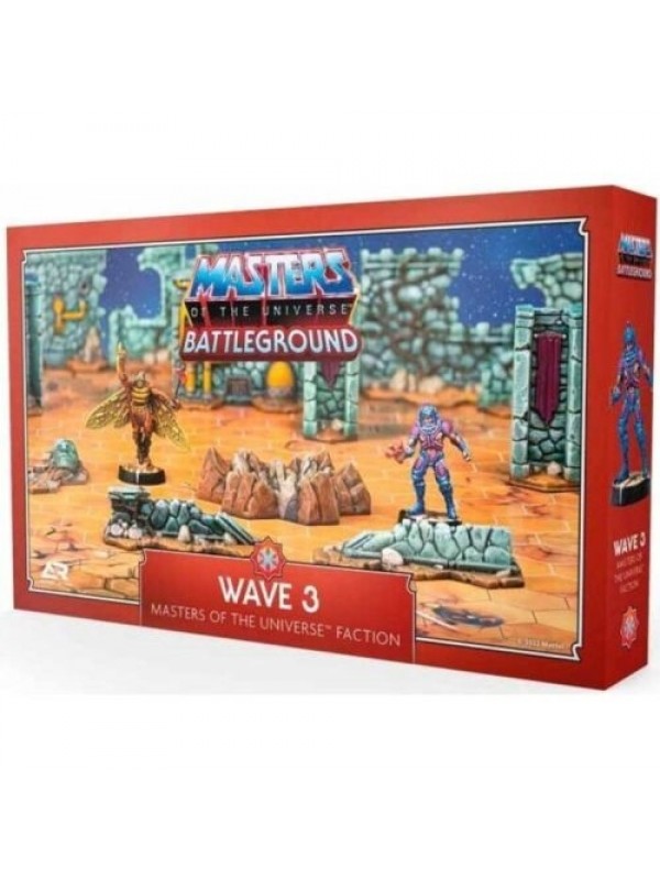 Wave 3 Fazione Masters of The Universe Battleground - Minifigures - MATTEL