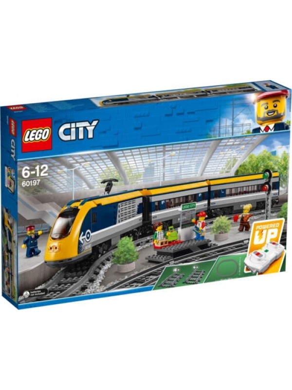 LEGO City - Treno passeggeri - Set Ferroviario a Batteria con Bluetooth