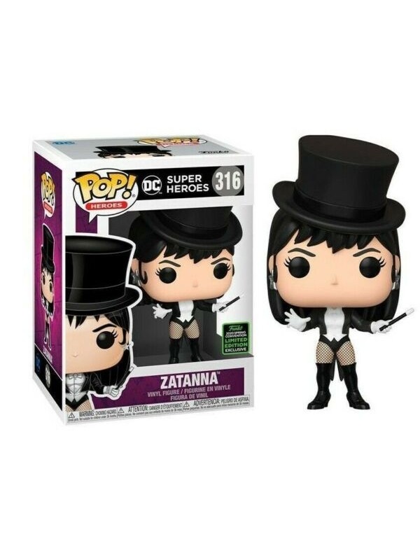 Zatanna - Super Heroes DC - 2020 Spring Convention - Limited Edition - Exclusive - Heroes - Funko - Pop! 316