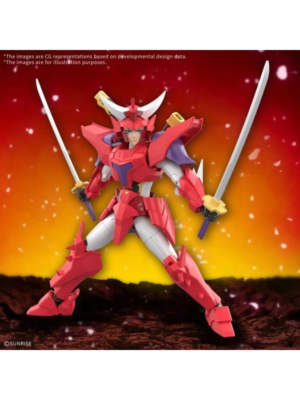 Yoroi - Shinden Samurai Troopers (I Cinque Samurai) - Ronin Warriors Gai Of The Heat - 30 Minutes Fantasy (30MF) - Model Kit Bandai
