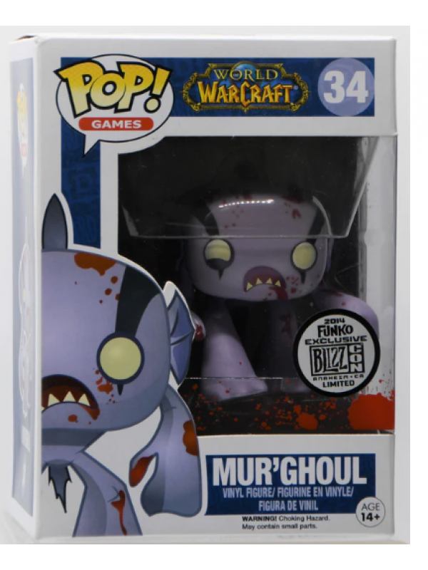 Mur'Ghoul - World Of WarCraft - Vinyl Figure - Funko - Pop! 34 - Games - Funko Exclusive BlizzCon