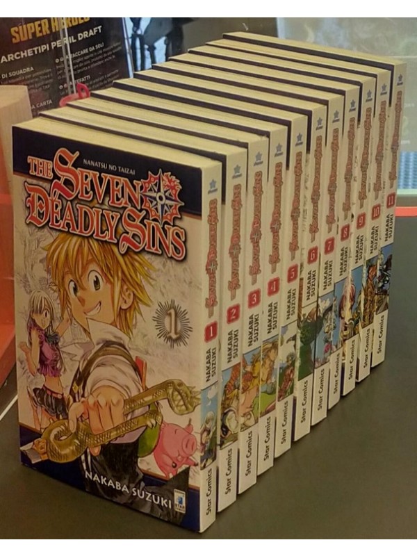 The Seven Deadly Sins - Stardust - Star Comics - Sequenza in blocco 1/11
