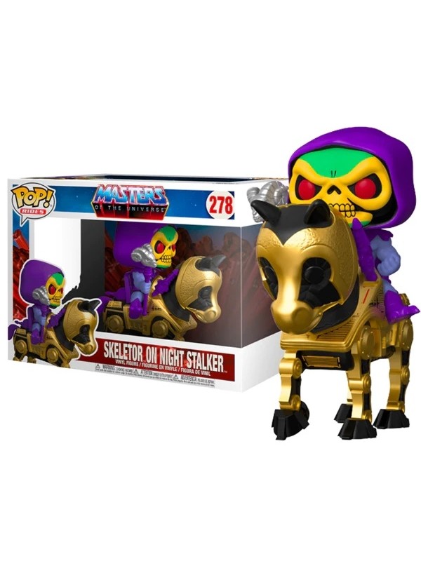Skeletor On Night Stalker - Masters of The Universe (MOTU) - Vinyl Figure - Funko - POP! Rides 278