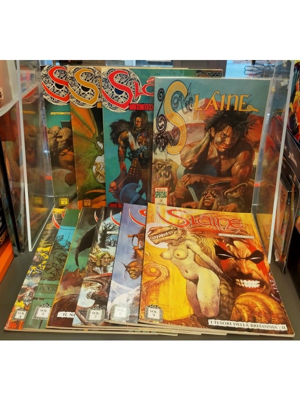 Slaine - Serie Completa 1/9 - Magic Press + Slaine Il Re Play Press