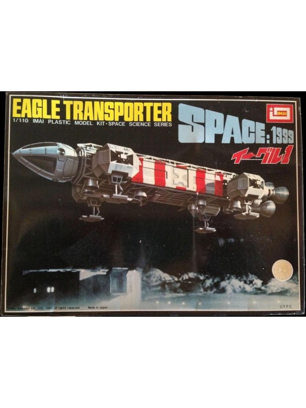 Space: 1999 - Eagle Transporter 1/110 Imai Plastic Model Kit - Space Science Series
