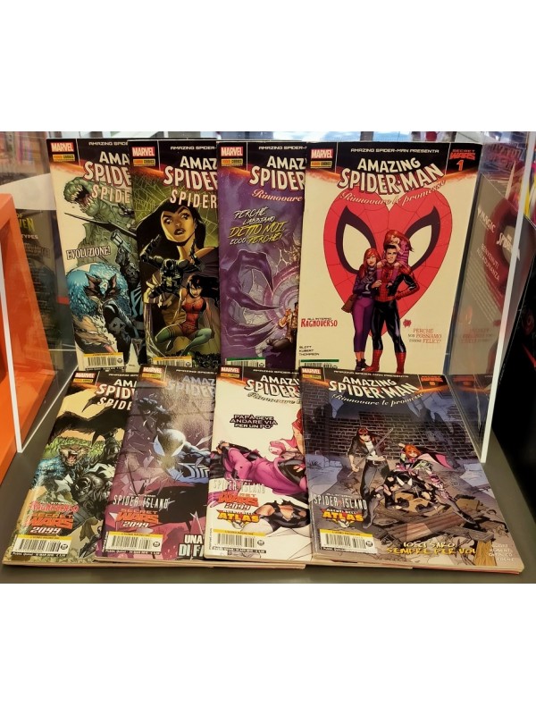 Amazing Spider-Man Presenta - Spider Island/Rinnovare le Promesse/Secret Wars - Miniserie complete 1/8 - Panini Comics