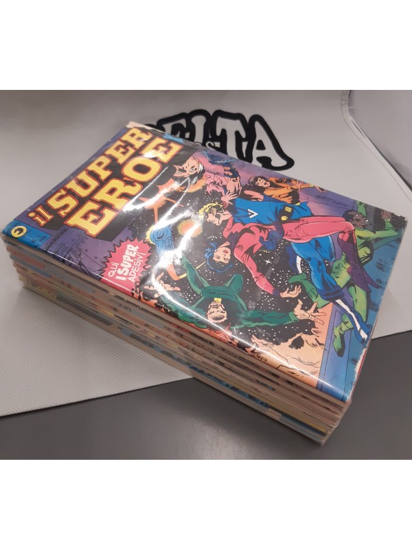 Il Super Eroe - Editoriale Corno - 1978-1979 - Serie Completa 1/15 con Adesivi