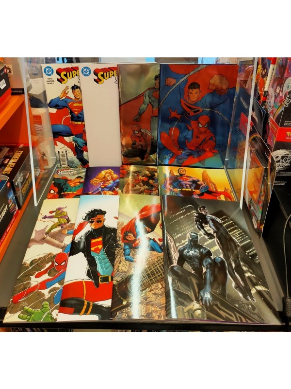 SUPERMAN/SPIDER-MAN - DC BESTSELLER - Pack 12 albi (Regular + 11 Variant) - Panini Comics
