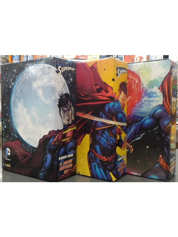 Superman The New 52 - Anno I - II - III con cofanetti - Lion - Sequenza completa 1/36