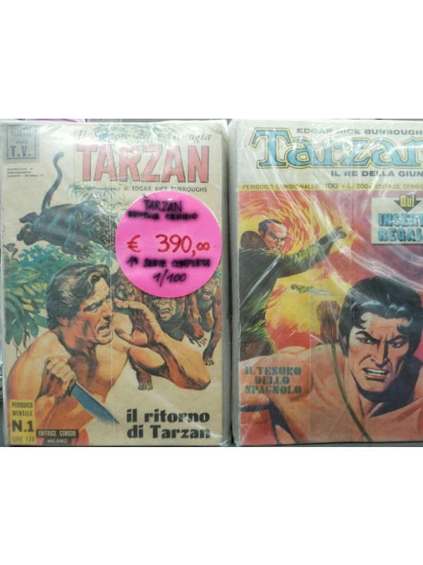 Tarzan Editrice Cenisio - Prima Serie Completa 1/100