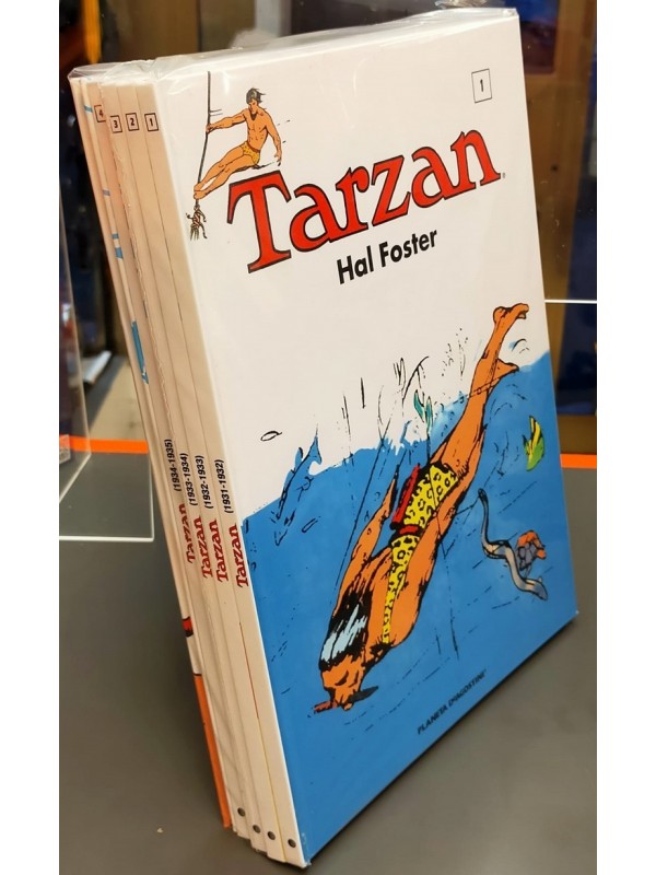 Tarzan - Hal Foster - Sequenza in blocco 1/5 - Planeta DeAgostini