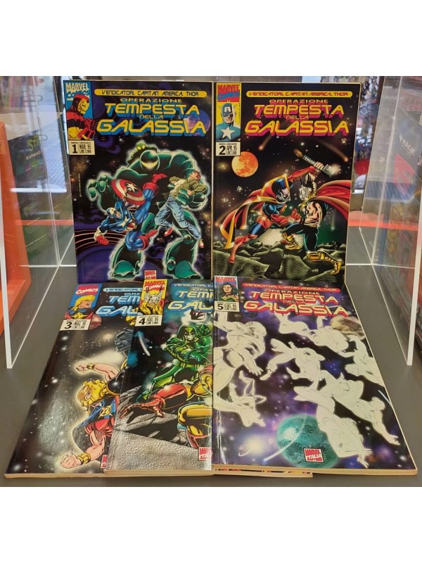 Operazione Tempesta nella Galassia - Marvel Crossover - Panini Comics - Serie completa 1/5