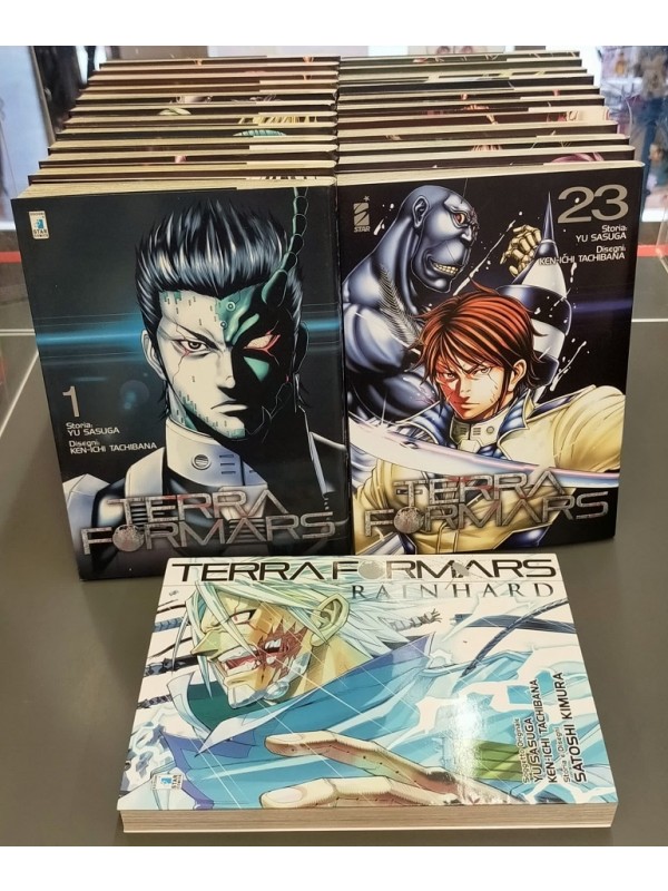 Terra Formars - Point Break - Sequenza in blocco 1/23 + Volume Speciale Rain Hard - Star Comics