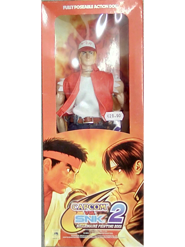 Terry Bogard - Capcom vs SNK 2 Millionaire Fighting 2001 - Full Poseable Action Doll