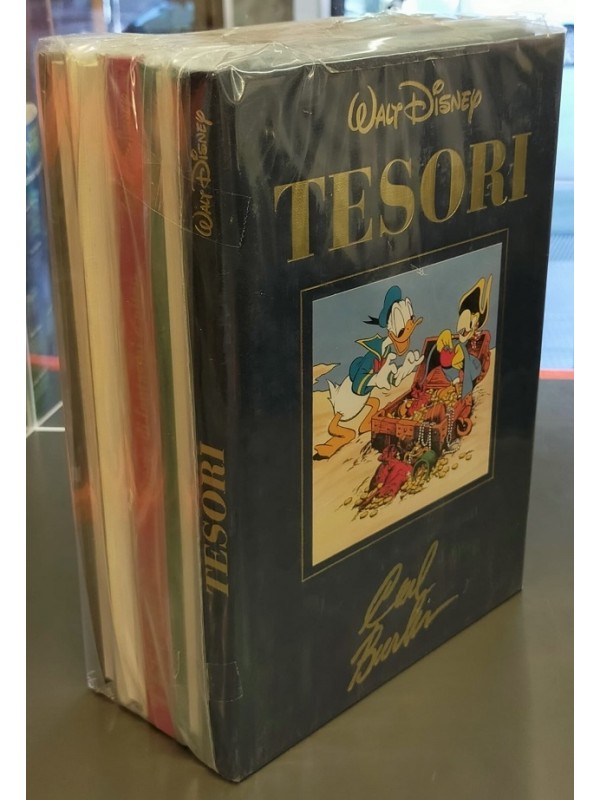 Tesori - Carl Barks - Edizione cartonata e numerata - Serie completa 1/5 - Disney / Mondadori